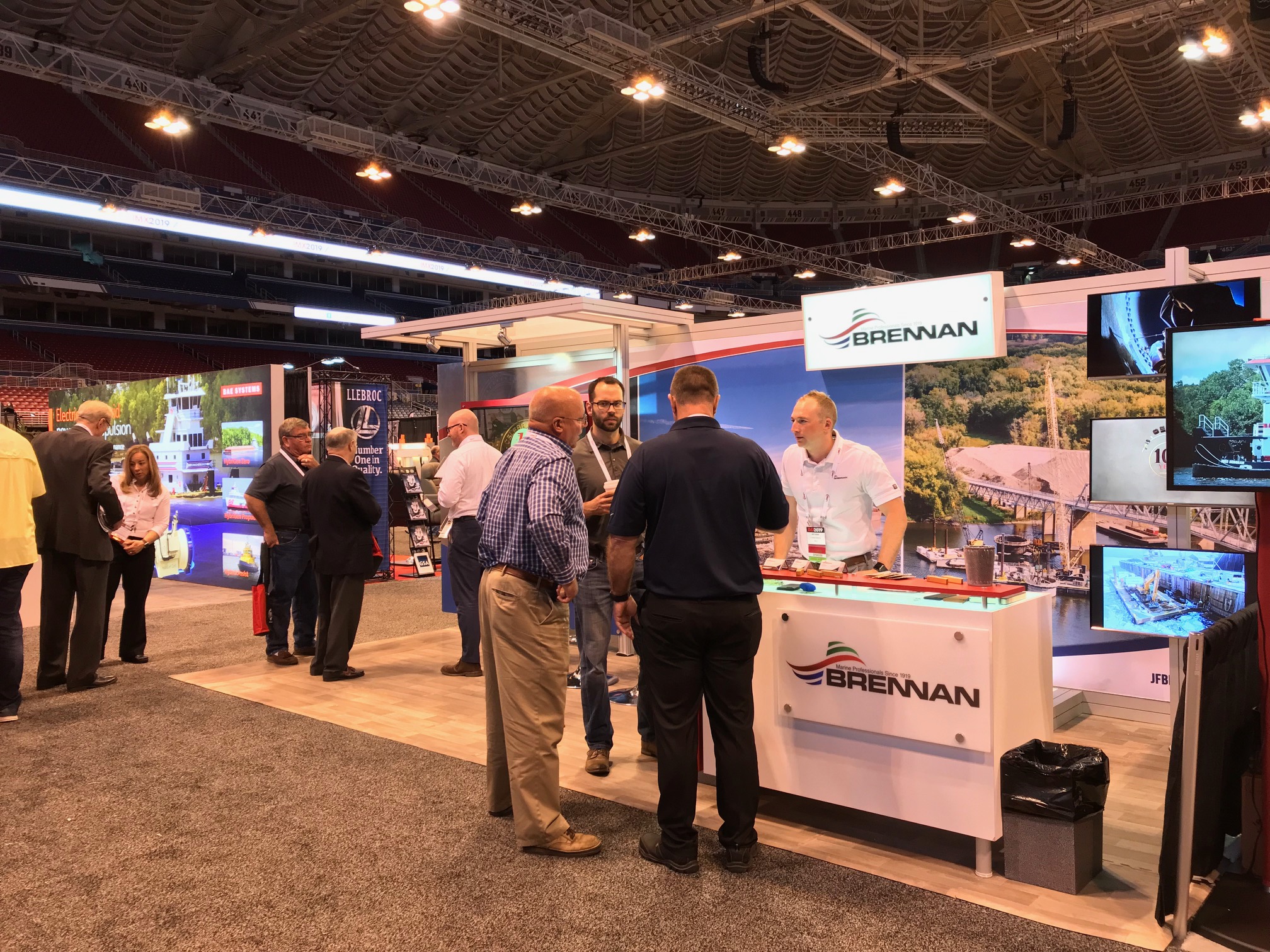 Brennan meets with suppliers at IMX 2019 