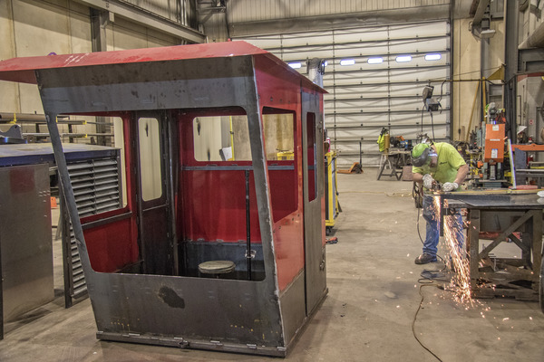 dredge lever room and custom welding