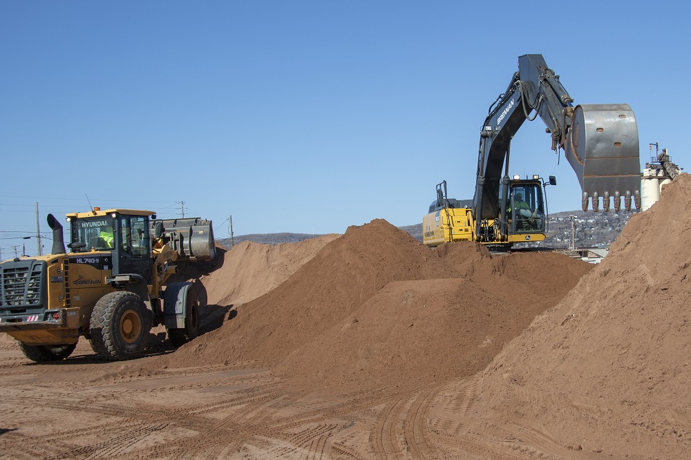 Restoring habitat on Interstate Island Duluth