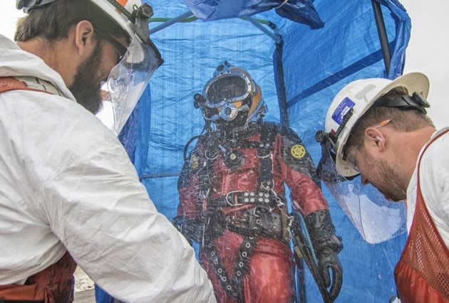 diver assisted micro-dredging