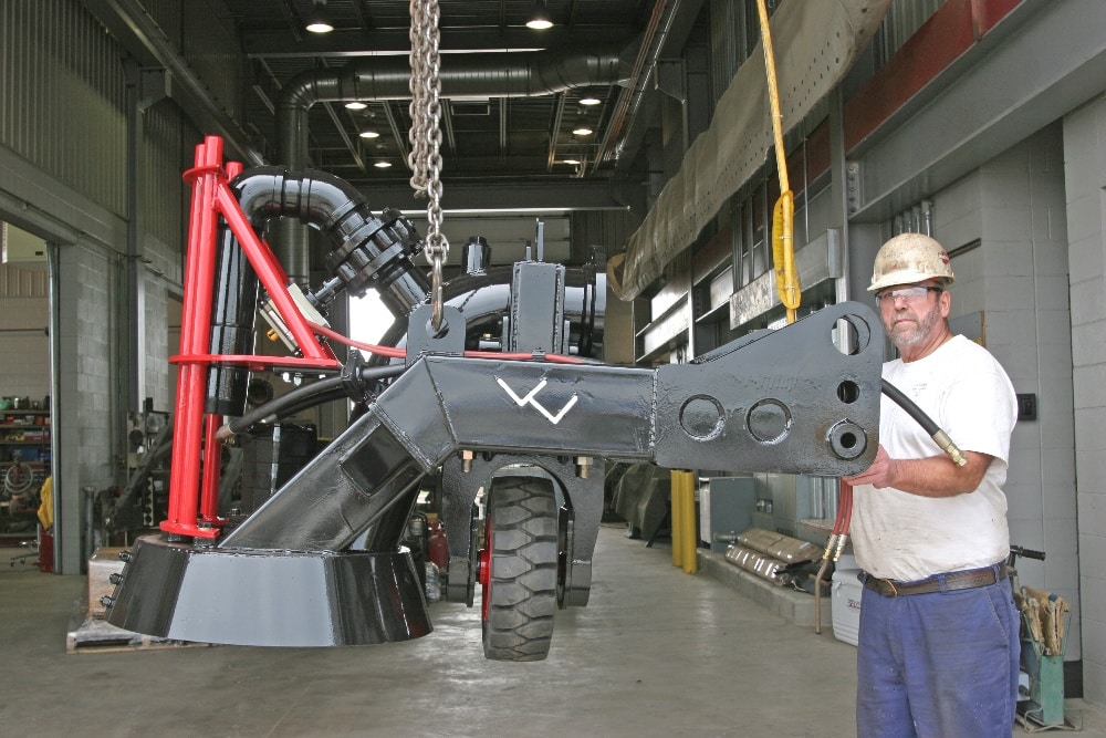 core value – innovation – Cobb showing off one of the VicVacs-1